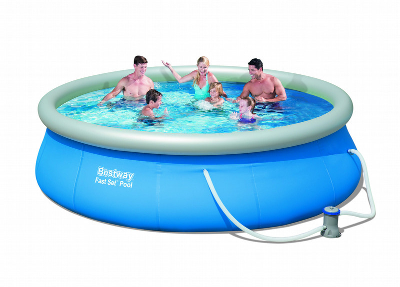 Bestway Fast Set 57321 Inflatable pool Круглый 7340л Синий above ground pool