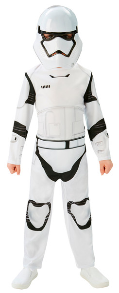Folat 620267R-L Junge Fansy suit Schwarz, Weiß Kinder Karnevalskostüm