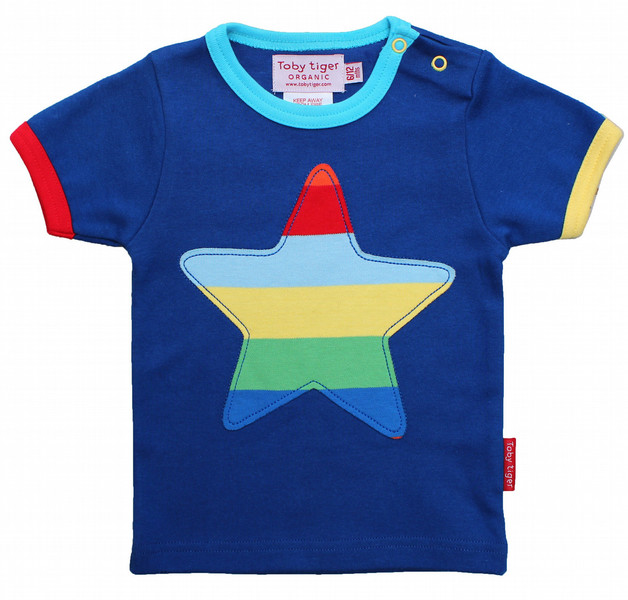 Toby Tiger SSAMSTAR01 Хлопок Разноцветный мужская рубашка/футболка