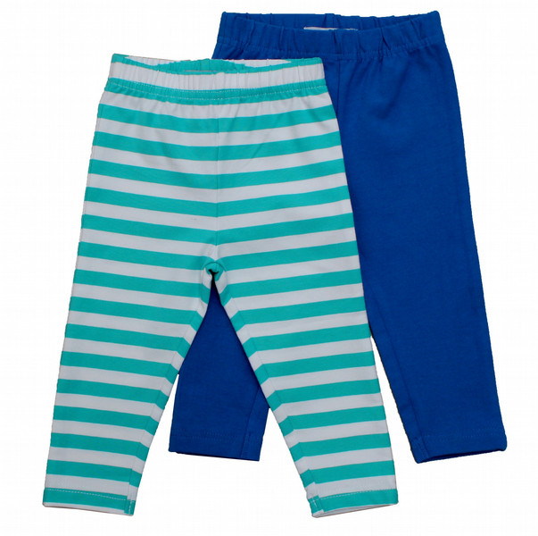 Toby Tiger Organic Cotton Blue Leggings Pack