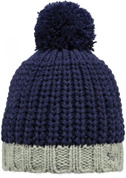 Barts 22414031 Мальчик Beanie Шерсть, Полиэстер Индиго