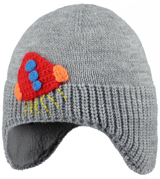 Barts 18452021 Beanie Шерсть, Полиэстер Серый