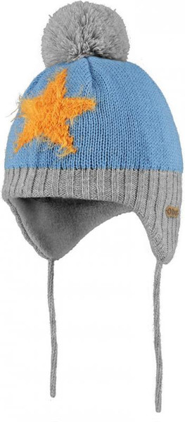 Barts 18552061 Beanie Полиэстер Синий, Серый