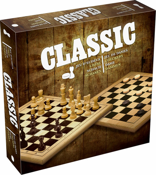 Asmodee 19644 checker/chessboard