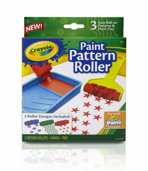 Crayola 3 Paint Pattern Roller