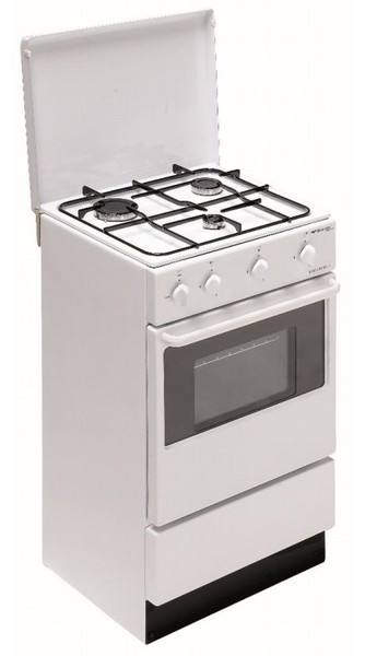 Bompani BI910AA/N Freistehend Gas hob A Weiß Küchenherd