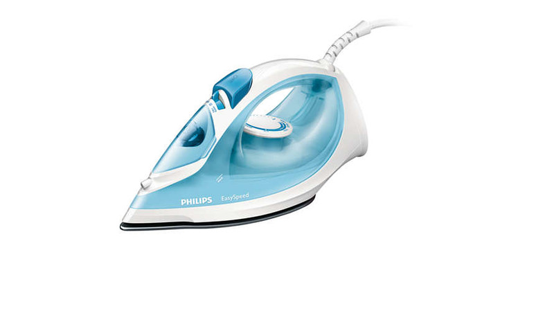 Philips EasySpeed GC1017/26 1800Вт 0.2л Синий, Белый паровая гладильная доска