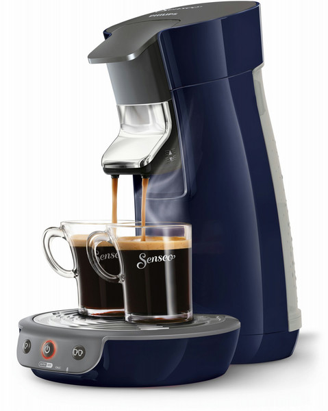 Senseo Viva Café HD7821/71 Freestanding Fully-auto Pod coffee machine 0.9L 6cups Blue coffee maker