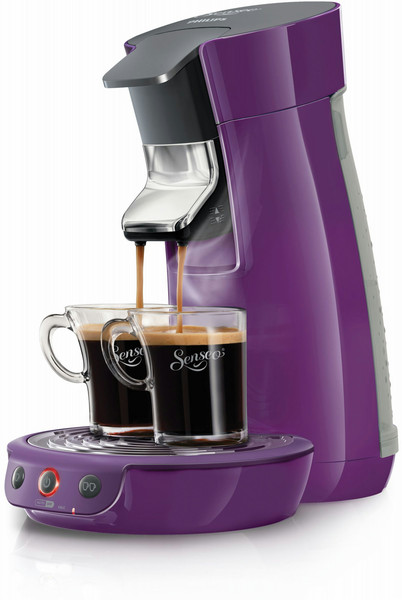 Senseo Viva Café HD7821/41 Freestanding Fully-auto Pod coffee machine 0.9L 6cups Purple coffee maker