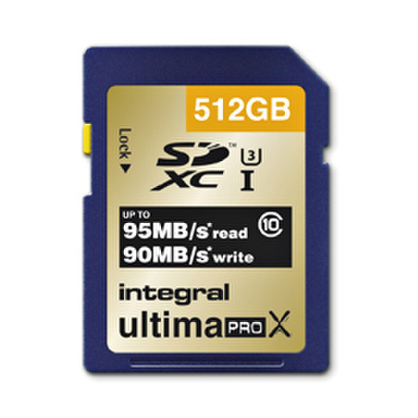 Integral UltimaPro X 512GB SDXC UHS-I Class 10 Speicherkarte