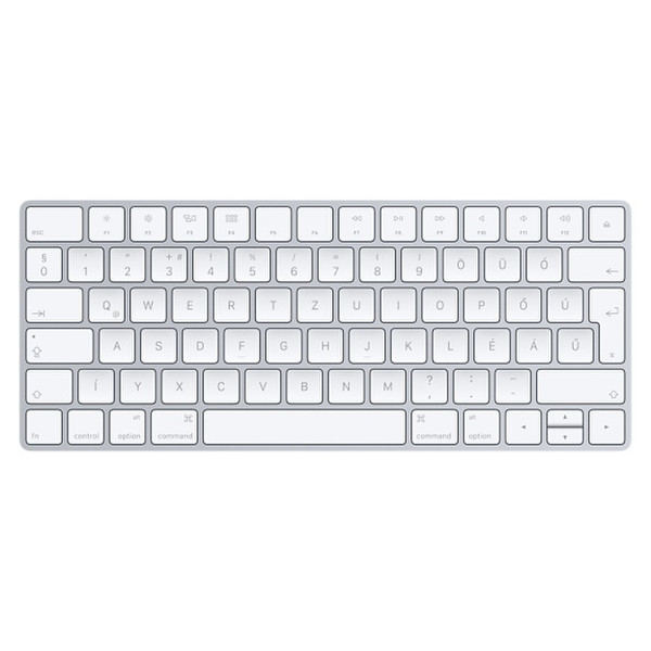 Apple Magic Keyboard Lightning QWERTZ Венгерский Белый клавиатура для мобильного устройства
