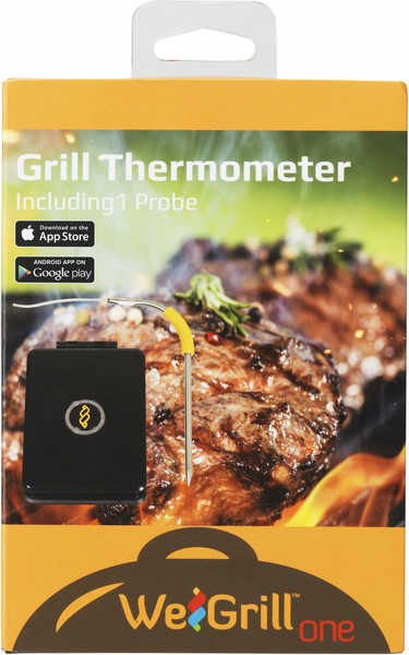 eSTUFF ESWG1001 WeGrill One Bluetooth Grill Thermometer Single Probe, -25 - 300°C Digital food thermometer