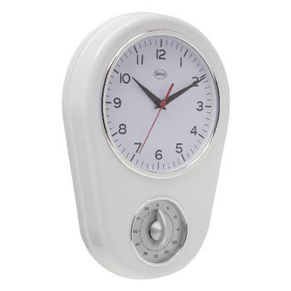 Balance 776924 Mechanical wall clock Oval White