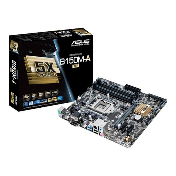 ASUS B150M-A/M.2 Intel B150 LGA1151 Micro ATX motherboard