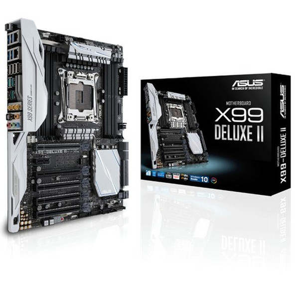 ASUS X99-DELUXE II Intel X99 LGA 2011-v3 ATX motherboard