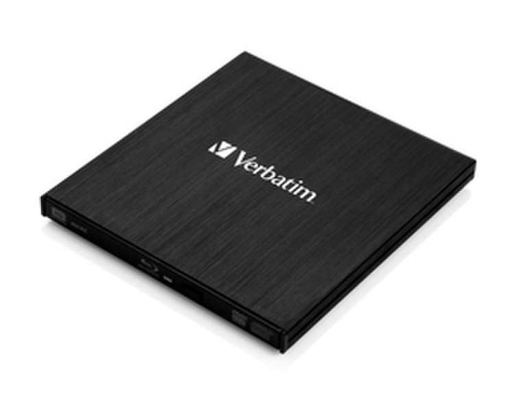 Verbatim External Slimline Blu-Ray RW Черный
