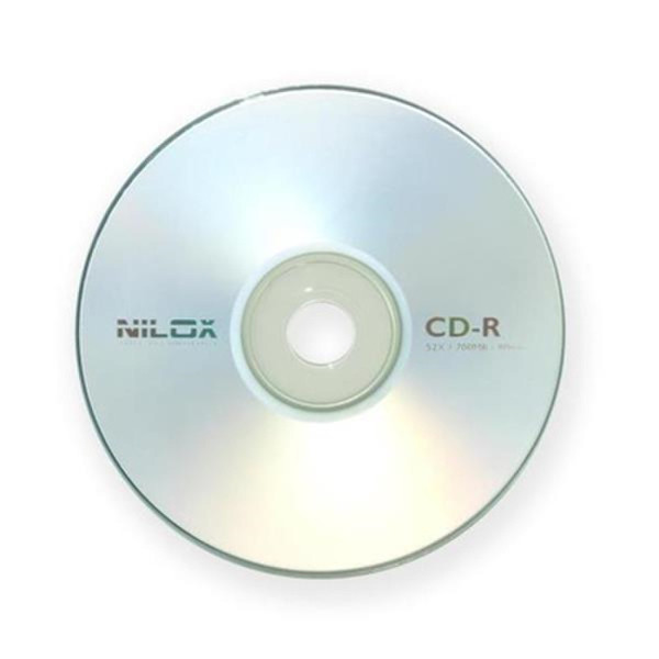 Nilox CRNILCK100 CD-R 700MB 100Stück(e) CD-Rohling