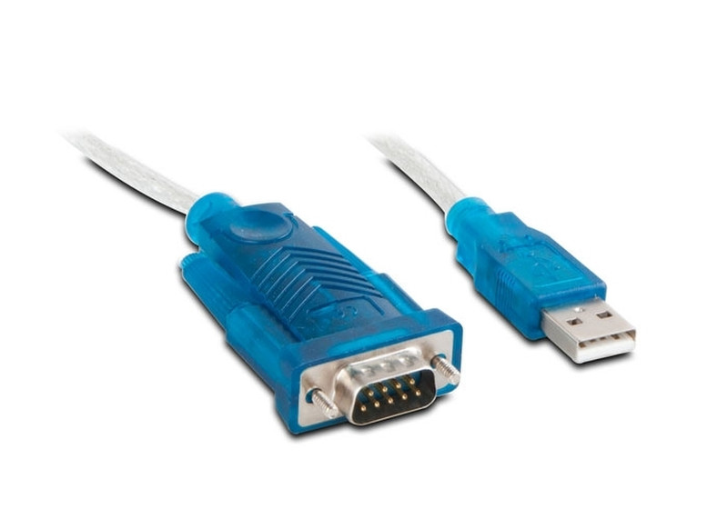 S-Link RS232 - USB USB RS232 Черный, Синий