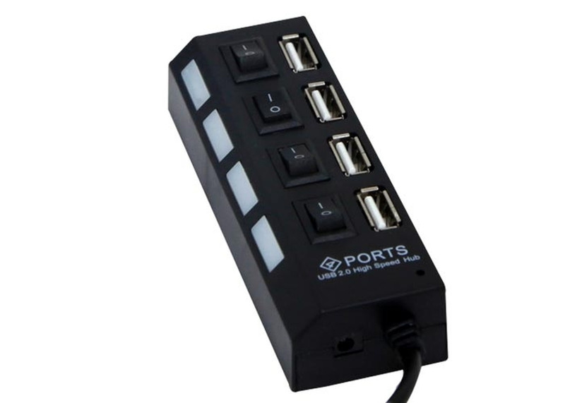 S-Link SL-445 USB 2.0 480Мбит/с хаб-разветвитель