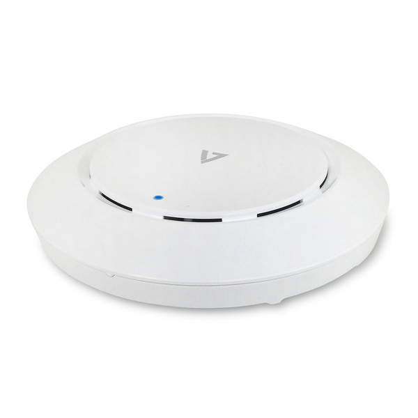 V7 Dual-Band POE+ Access Point (802.11ac, 877Mbit/s 5GHz, 300Mbit/s 2.4GHz, POE+, MIMO 2x2, RJ-45) weiß