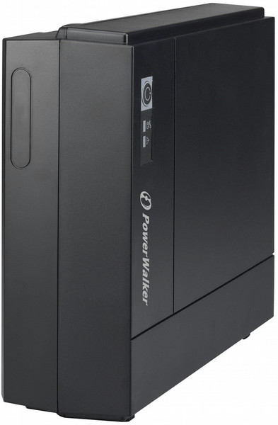 PowerWalker VFD 600 Schuko Standby (Offline) 600VA 2AC outlet(s) Tower Black uninterruptible power supply (UPS)