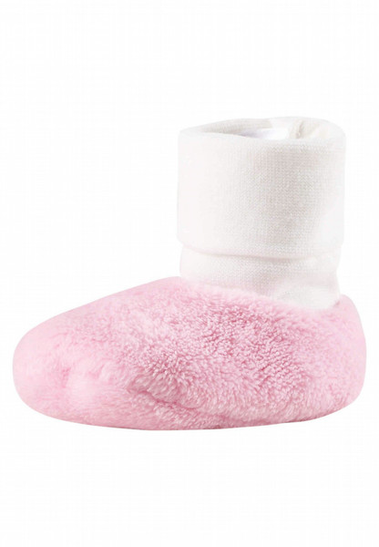 Reima 517118-3060 Girl Booties Cotton, Fleece, Spandex Pink, White