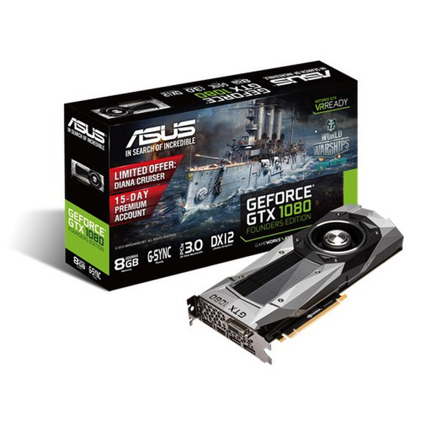 ASUS GeForce GTX 1080 Founders Edition 8GB