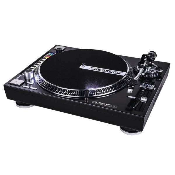 Reloop RP-8000 STRAIGHT Direct drive DJ turntable Black