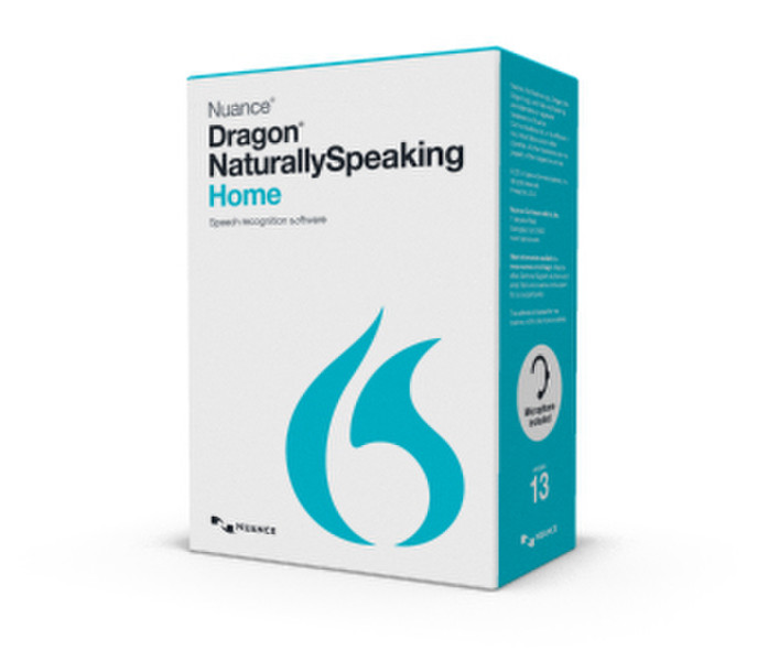 Nuance Dragon NaturallySpeaking Home 13