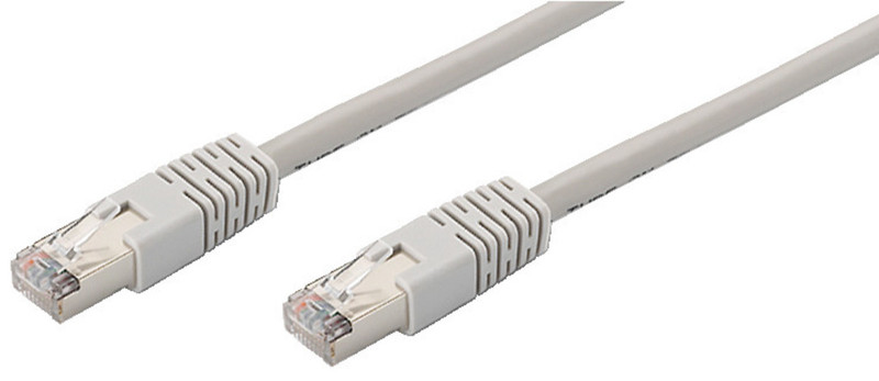 Monacor CAT-51 1m Cat5e S/FTP (S-STP) Grey networking cable