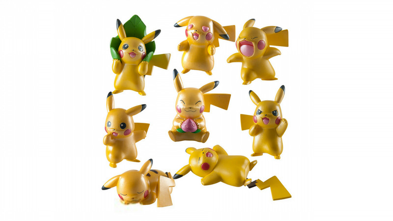 Tomy Pikachu 4 Pack 4шт Разноцветный Мальчик / Девочка