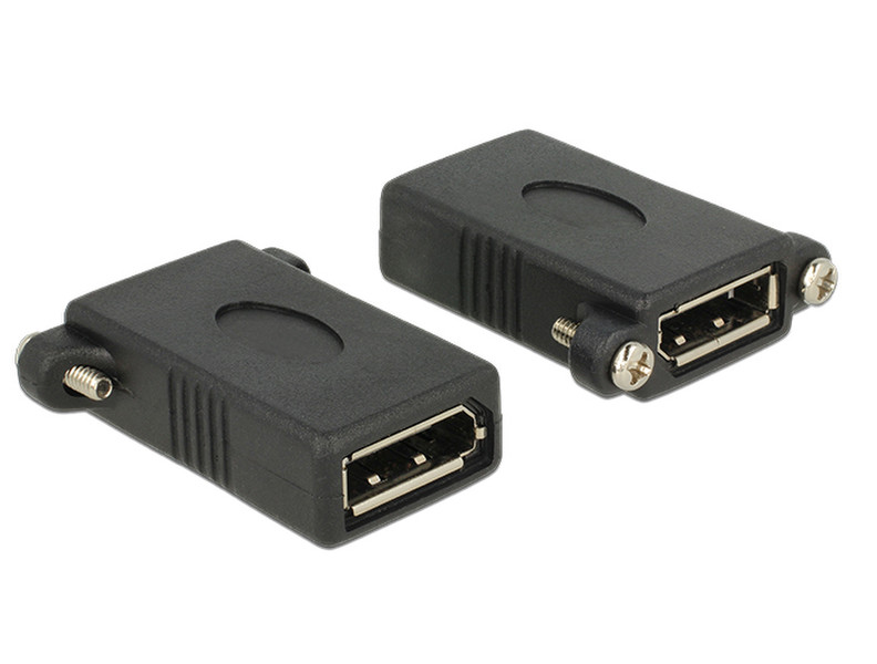 DeLOCK DisplayPort 1.1 F-F DisplayPort DisplayPort Черный