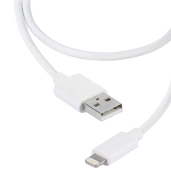 Vivanco LIGHTNVVUSBCABLE12 1.2m Lightning USB A White mobile phone cable