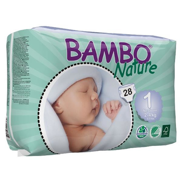 Bambo Nature Newborn 1 28Stück(e)