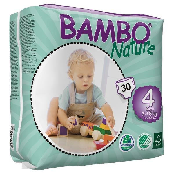 Bambo Nature Maxi 4 30шт