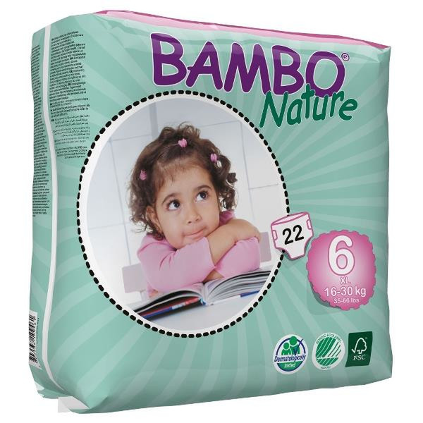 Bambo Nature XL 6 22шт