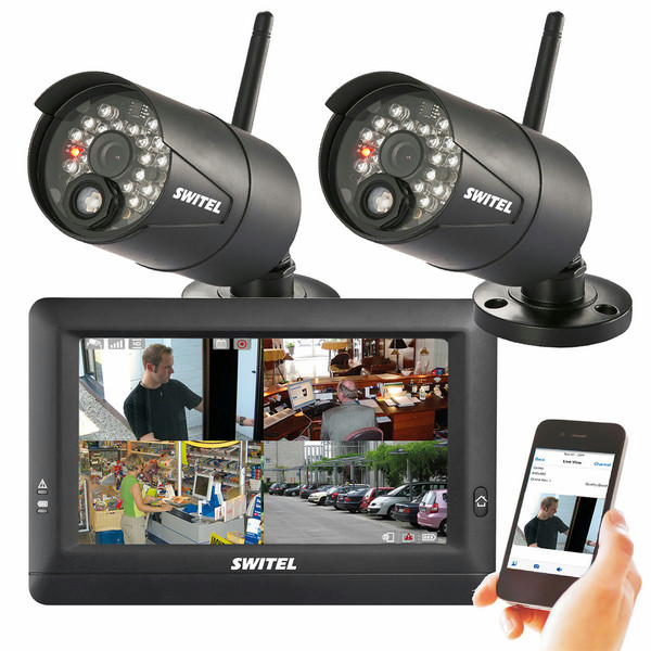 SWITEL HSIP 5002 Wireless video surveillance kit