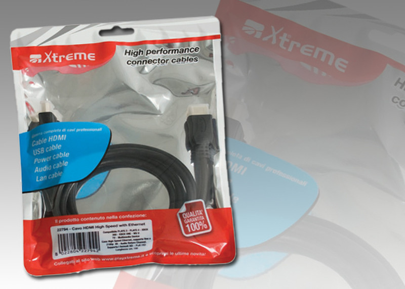 Xtreme 22794 1.5m HDMI HDMI Schwarz HDMI-Kabel