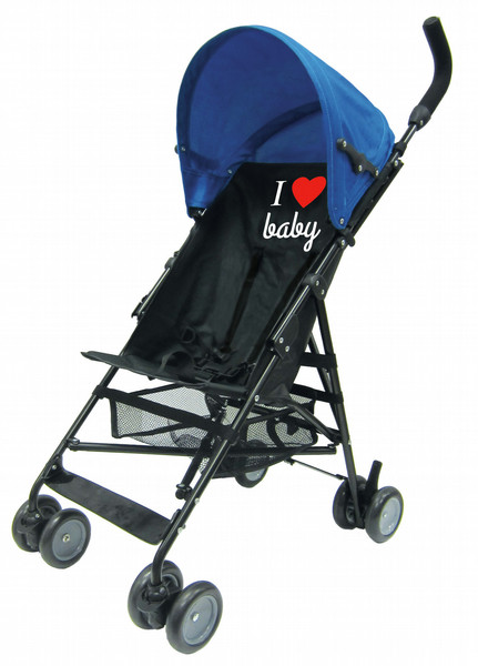 Babylala 105451100 Lightweight stroller Single Schwarz, Blau Kinderwagen