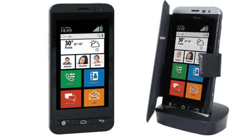 Thomson Serea 405 Single SIM 4GB Black smartphone