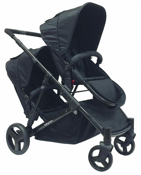 Babylala 105506802 Tandem stroller 2seat(s) Black pram/stroller
