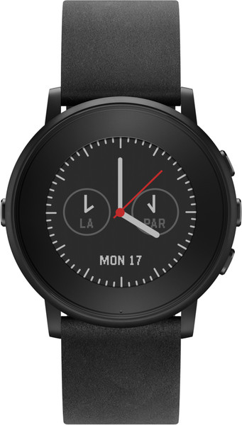 Pebble Time Round 32g Black smartwatch