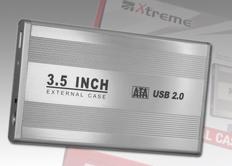 Xtreme 29010 3.5" Aluminium storage enclosure