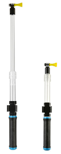 AGPtek Handheld Transparent Retractable Floaty Pole Underwater Selfie Stick Monopod
