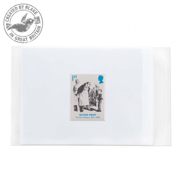 Blake Purely Packaging Cellophane Pocket Peel and Seal Clear 30 µm 165x230mm (Pk 500)