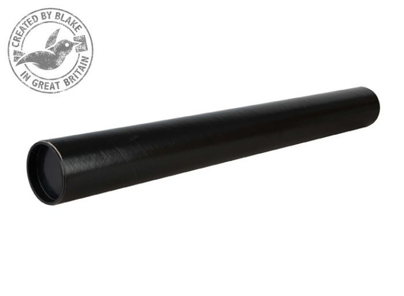 Blake Purely Packaging Black Postal Tube and End Plugs A1 640x75mm (Pack 20)