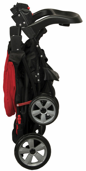 Tex 105506336 Traditional stroller 1Sitz(e) Schwarz, Rot pram/stroller
