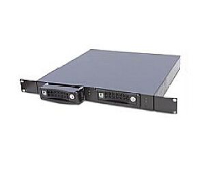 StorCase DS321 2-Bay Dual Channel Wired for 2 Drives Schwarz