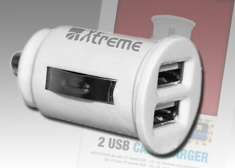 Xtreme 40144 Auto White mobile device charger