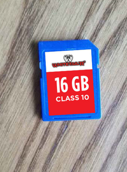 Whitetail'R SD, 16GB 16GB SD Class 10 memory card